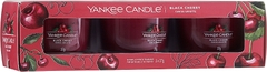 Set 3 cốc nến thơm Yankee candle (Black cherry) 3x37g