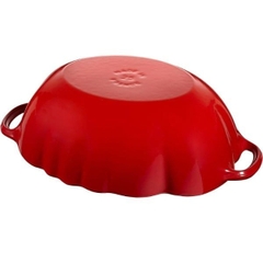 Nồi gang Staub hình quả cà chua màu đỏ Cherry 25cm (2,9l)