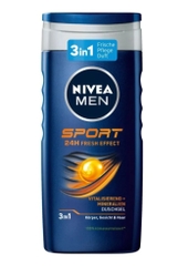 Sữa tắm Nivea men sport 24h fresh 500ml