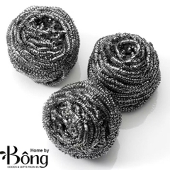 Búi sắt cọ nồi xoong Prof ( Túi 3 cái)