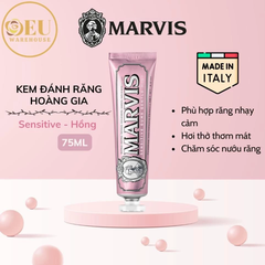 Kem đánh răng Marvis sensitive gums gentle mint