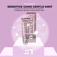 Kem đánh răng Marvis sensitive gums gentle mint