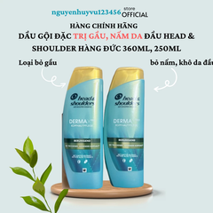 Dầu gọi H&S Derma X Pro Hydra Pflege  250ml