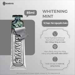 Kem đánh răng Marvis Whitening Mint 85ml