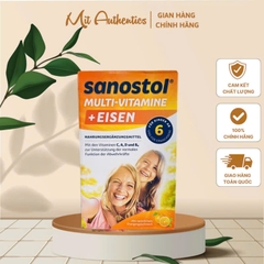 Vitamin tổng hợp Sanostol Multi-Vitamin+Eisen 460ml