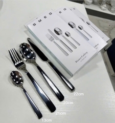 Bộ dụng cụ ăn Smeg-Inox 4 món