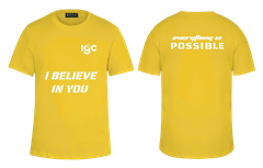 ÁO THUN - EVERYTHING IS POSSIBLE - I BELIEVE IN YOU