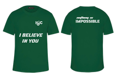 ÁO THUN - NOTHING IS IMPOSSIBLE - I BELIEVE IN YOU