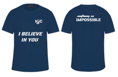 ÁO THUN - NOTHING IS IMPOSSIBLE - I BELIEVE IN YOU
