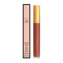Son Kem Lì Gucci Rouge Liquid Matte 505 Janet Rust (New) – Màu Đỏ Đất