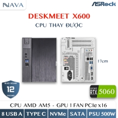Asrock DESKMEET X600 4x DDR5 7200+ Mhz (OC) SSD Gen5