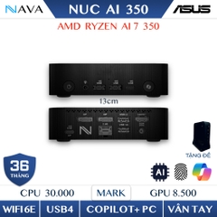 ASUS NUC AI 350 (ExpertCenter PN54) Mini PC Ryzen AI 7 350 · Radeon 860M · Wifi7, 4 Màn 4K