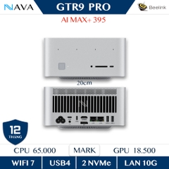 Mini PC Beelink GTR9 Pro AI MAX+ 395 RAM LPDDR5X 8000Mhz Radeon 8060s AI lên đến 126 TOPS