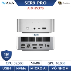 SER9 - Beelink AMD Ryzen AI 9 HX 370 RADEON 890M | 32GB 64GB Ram Máy tính Mini PC