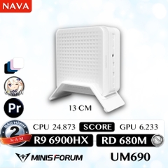 [Like new] Mini PC Minisforum UM690 AMD R9 6900HX Radeon 680M USB4 Máy tính Ryzen 9 WT ME SE LITE 690 Nucbox