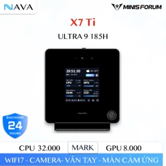 AtomMan X7 Ti Core Ultra 9 185H Intel Arc Mini PC MinisForum Camera Wi-Fi 7 USB4 Oculink