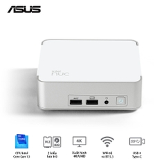 Mini PC ASUS NUC 13 Pro Desk Edition RNUC13VYKI50006 ( Core i5-1340P | DDR4 3200 | Iris Xe | NVMe PCIe4.0 | Wi-Fi+Bluetooth)
