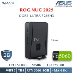 ASUS ROG NUC 2025 RNUC15JNK7X50000 Core™ Ultra 7 255HX RTX 5060 8GB