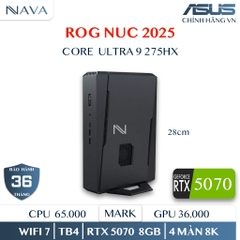 ASUS ROG NUC 2025 RNUC15JNK9X40000 Core™ Ultra 9 275HX RTX 5070 8GB