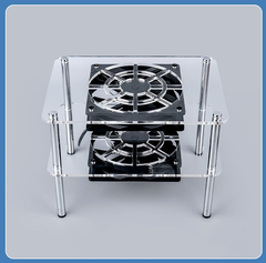 Đế Tản Nhiệt Mini PC Trong Suốt Dành Cho MiniPC, Router, Laptop