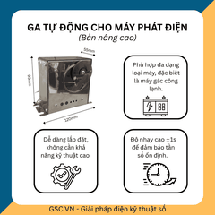 Bộ điều tốc ga tự động cho máy phát điện (bản nâng cấp)
