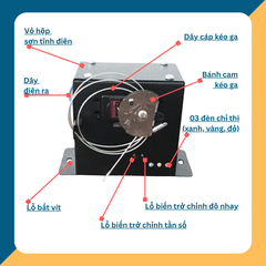 Bộ điều tốc ga tự động dành cho máy phát điện (bản thông dụng)