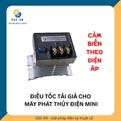 GSC VN - ĐIỀU TỐC TẢI GIẢ CHO MÁY PHÁT THUỶ ĐIỆN MINI 2KW (cảm biến qua điện áp)