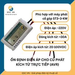 COMBO PHỤ KIỆN MÁY PHÁT ĐIỆN (GA TỰ ĐỘNG + AVR)