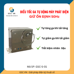 Bộ điều tốc ga tự động cho máy phát điện (bản nâng cấp)