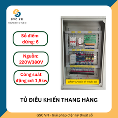 BO MẠCH ĐIỀU KHIỂN THANG TỜI HÀNG (6 ĐIỂM DỪNG)