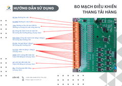 BO MẠCH ĐIỀU KHIỂN THANG TỜI HÀNG (6 ĐIỂM DỪNG)