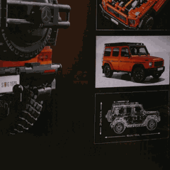 [TECHNIC] Mercedes-Benz G 500 33127, 2991 MẢNH GHÉP