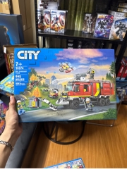 [CITY] Fire Command Truck 10374 xe cứu hoả
