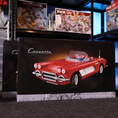 [TECHNIC] CHERVOLET CORVETTE ĐỎ, H1133, 1210 MẢNH GHÉP