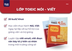 LỚP TOEIC NÓI - VIẾT