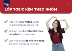 LỚP TOEIC KÈM THEO NHÓM