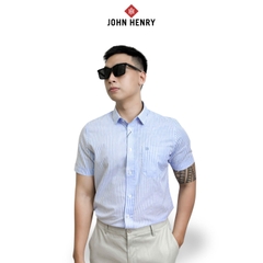 Áo Sơ Mi Nam Tay Ngắn họa tiết, lịch lãm, thời thượng WS25FH100T-SD