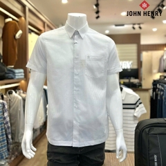 Áo Sơ Mi Nam Ngắn Tay John Henry Form Vừa WS25SS49P-CF