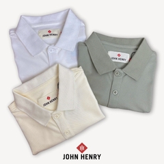 Áo Polo nam Tay ngắn John Henry, chuẩn form KS24ES67P-SC