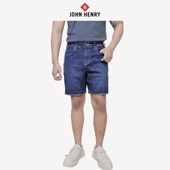 Quần Short Jean Nam John Henry Trẻ Trung Năng Động SP25FH31C-AKJN