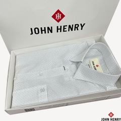Áo Sơ Mi Nam Ngắn Tay John Henry Form Vừa WS25SS49P-CF