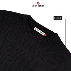 Áo Len Nam Cổ Tròn Tay Ngắn SW25FH08P-LB