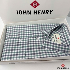 Áo Sơ Mi Nam Tay Ngắn John Henry Caro WS25SS39C-SCBB