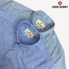 Áo Sơ Mi Ngắn Tay John Henry Form Ôm WS25SS19C-SDBB