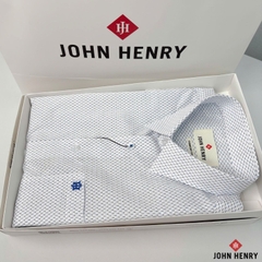 Áo Sơ Mi Nam Ngắn Tay John Henry Form Vừa WS25SS52T-CF