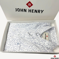 Áo Sơ Mi Nam Ngắn Tay John Henry Form Ôm WS25SS46C-SC