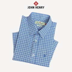 Áo Sơ Mi Nam Tay Ngắn John Henry Caro WS25SS01C-SDBB