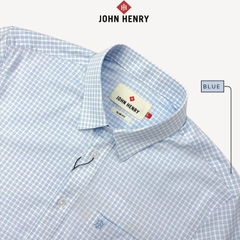Áo Sơ Mi Nam Tay Ngắn John Henry Caro WS25FH67C-LD