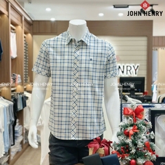 Áo Sơ Mi Nam Ngắn Tay John Henry Caro WS25SS08P-SC