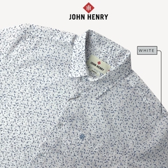 Áo Sơ Mi Nam Ngắn Tay John Henry Form Ôm WS25SS46C-SC